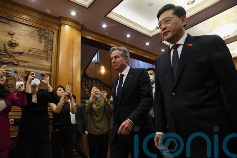 US and China remain at odds as Blinken finishes first day of talks in Beijing