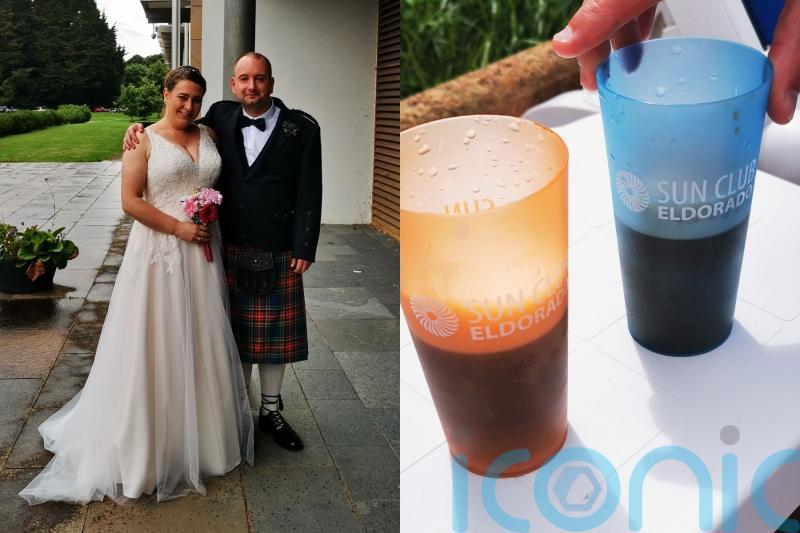 Couple’s Covid-delayed bargain honeymoon turns into holiday nightmare featuring Spanish hotel’s ‘weird’ one-cup policy