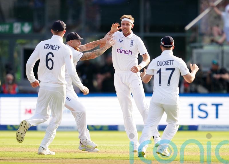 Stuart Broad ignites England’s first Test victory hopes with key double strike