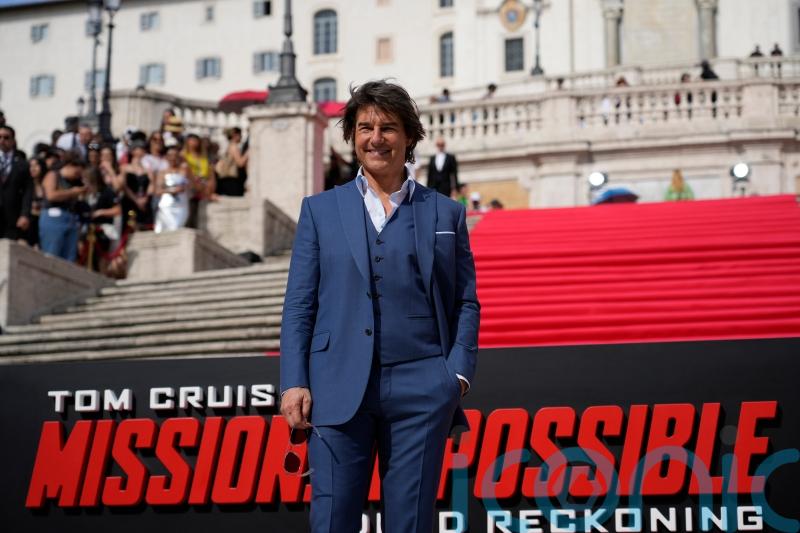 Tom Cruise thanks Italy at world premiere of seventh Mission: Impossible film