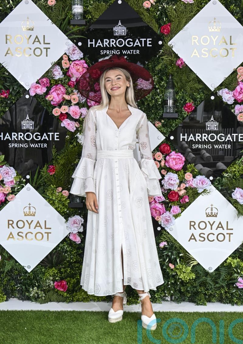 Georgia Toffolo joins racegoers on the first day of Royal Ascot 2023
