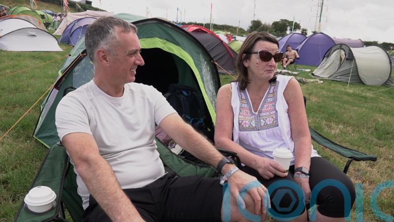 ‘We’re ready to have a go and then suffer’ – Glastonbury arrivals set to party