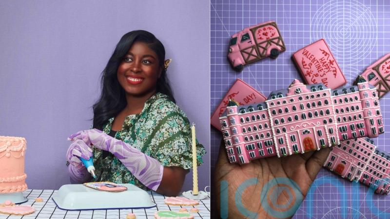 Illustrator turns creativity to baking and now makes showstopping vegan biscuits that customers frame instead of eating
