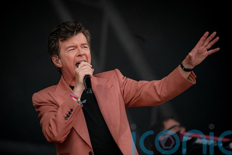 Rick Astley brands Glastonbury crowd the ‘loveliest’ ever
