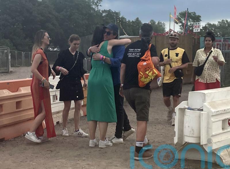 Beatrice enjoys Glastonbury as princess is spotted on final day of festival