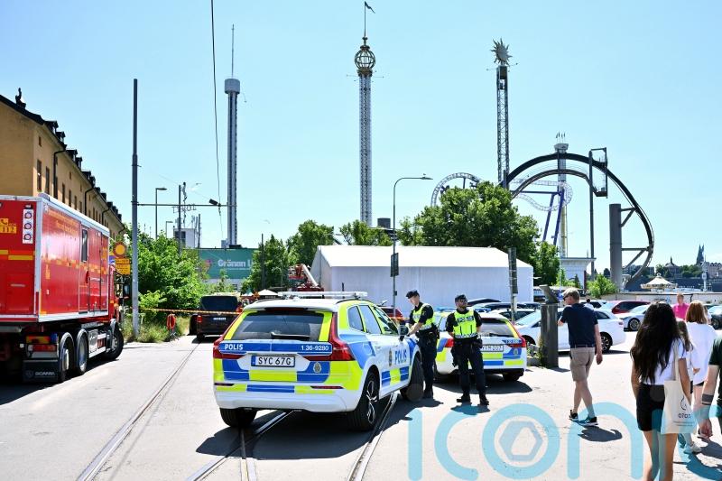One killed and several injured after rollercoaster derails in Stockholm