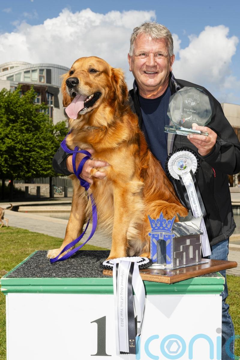 Kirkcaldy MSP’s ‘best friend’ Buster crowned Holyrood dog of the year