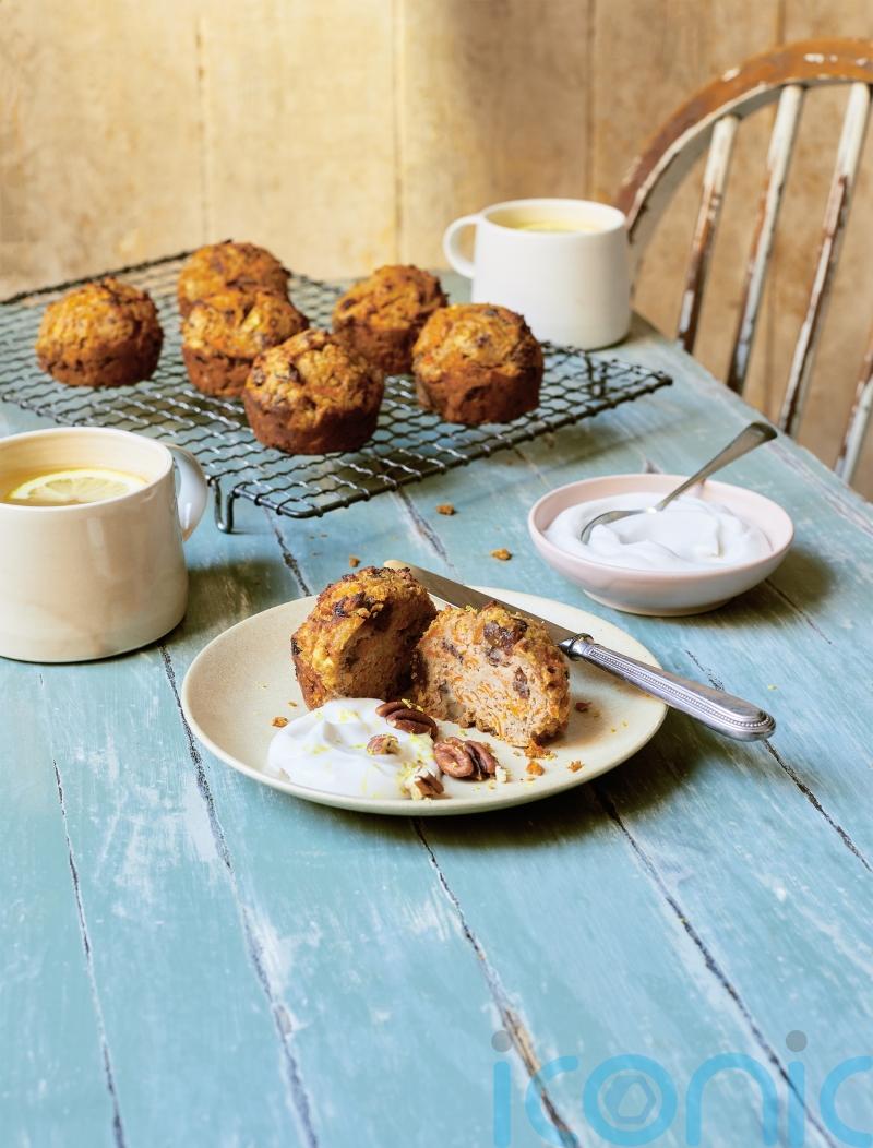 Pauline Cox’s carrot and apple muffins