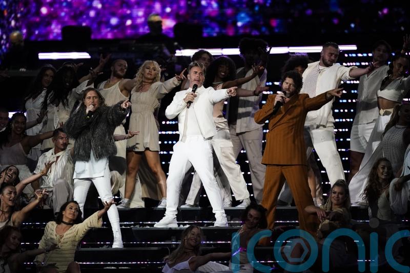 Take That bring out surprise guests in first major UK show in four years