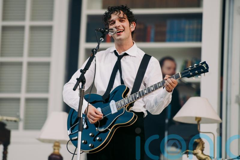 The 1975’s Matt Healy talks Lewis Capaldi and break-ups at Finsbury Park gig