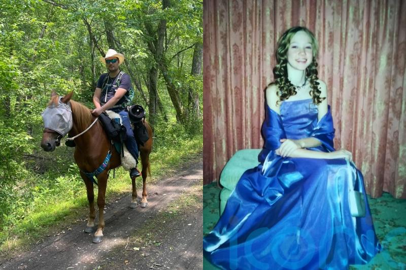 Man battles thunderstorms and rain on ‘faithful steed’ as he tackles 3,500-mile horse ride across US in memory of friend