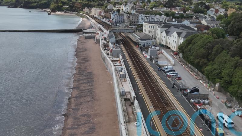 New sea wall and railway station demonstrate ‘vital’ investment – minister