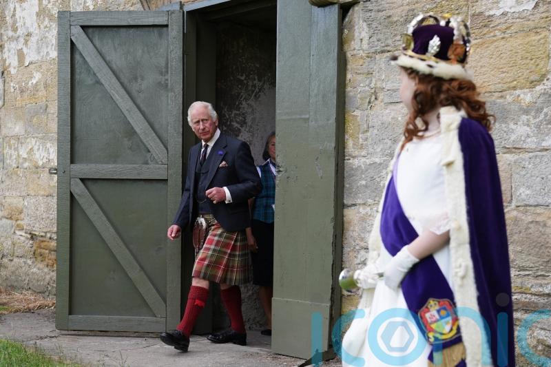 The King meets ‘queen Scotland’ on his first Scottish visit post-coronation