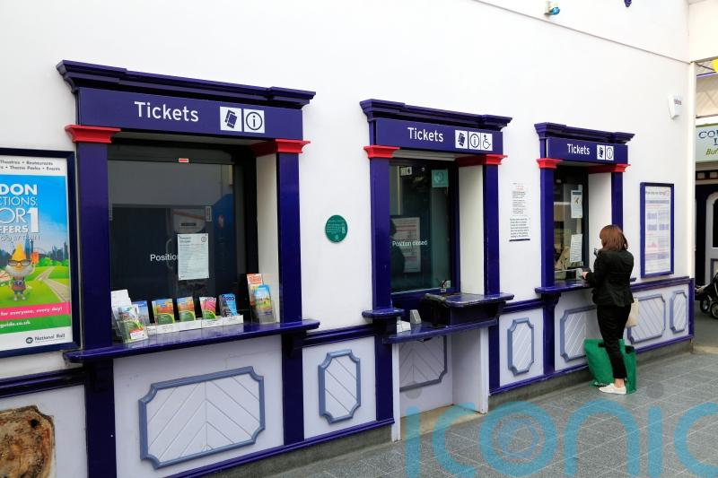 Why are railway ticket offices being closed?