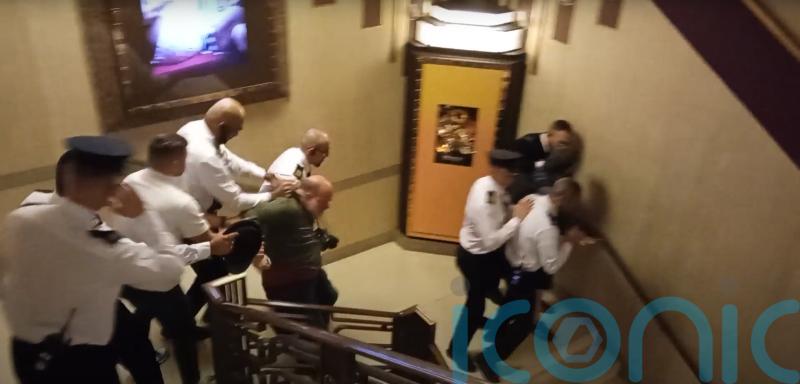 Just Stop Oil protesters strike at luxury store Harrods