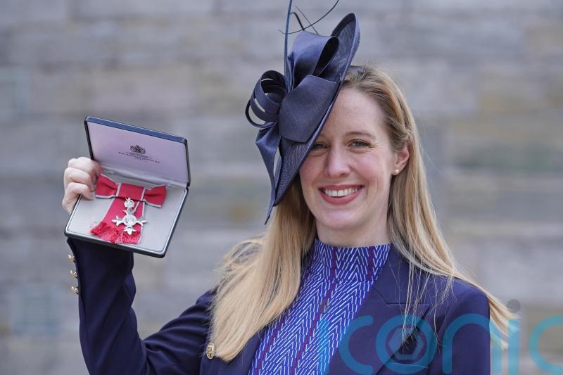 Swimmer Miley hopes to inspire girls in sport as she is made MBE