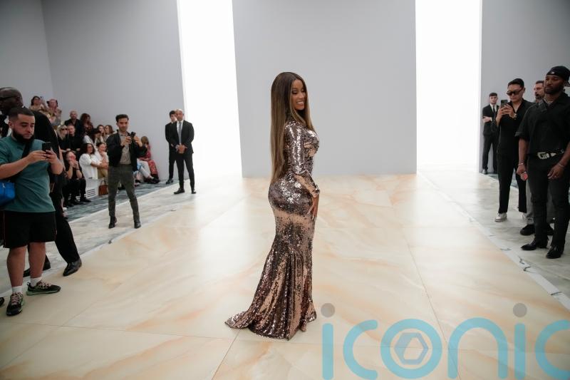 Cardi B and Lily James round out Haute Couture Week at opulent Fendi show