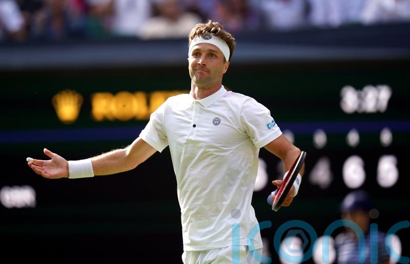 Britain’s Liam Broady stuns fourth seed Casper Ruud in five sets on Centre Court