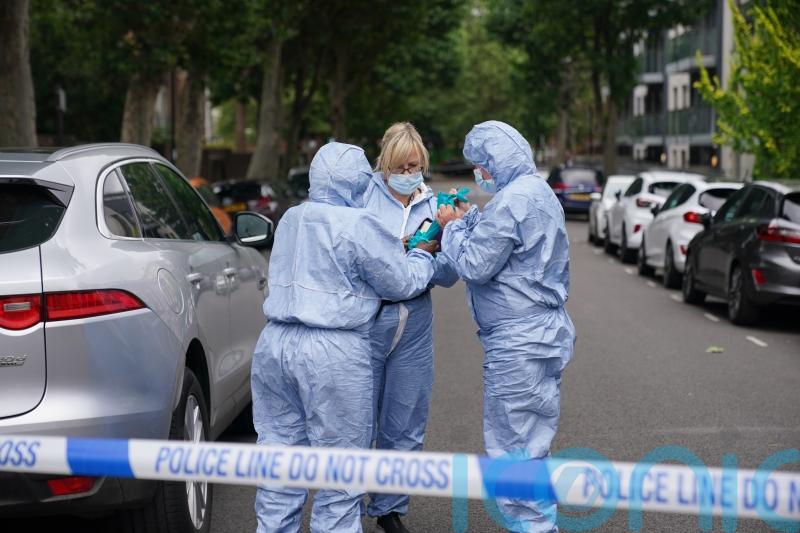 Man in court charged with two murders after music video stabbings