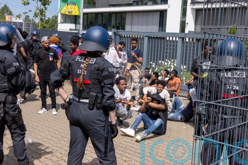22 police officers injured during unrest at Eritrean festival in Germany