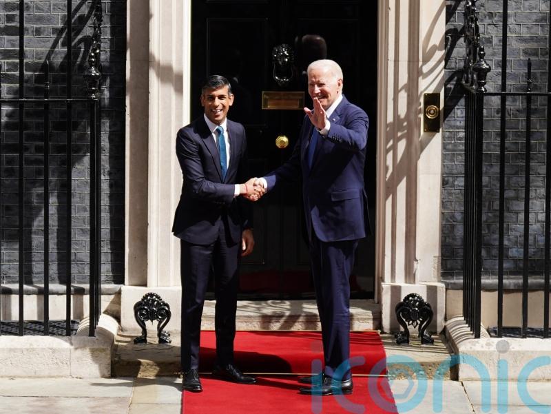 Biden hails ‘rock-solid’ US-UK relationship at Downing Street talks with Sunak