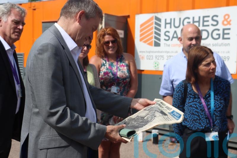 Time capsule buried 74 years ago found as university building demolished