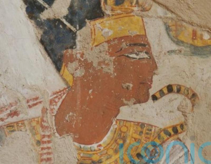 Hidden details of ancient Egyptian paintings revealed by chemical imaging