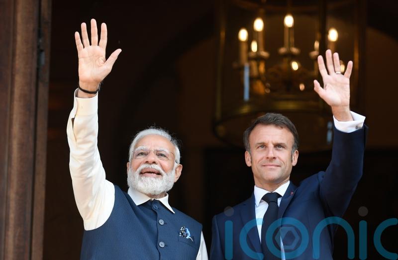 Modi and Macron agree on defence ties but stand apart on Ukraine