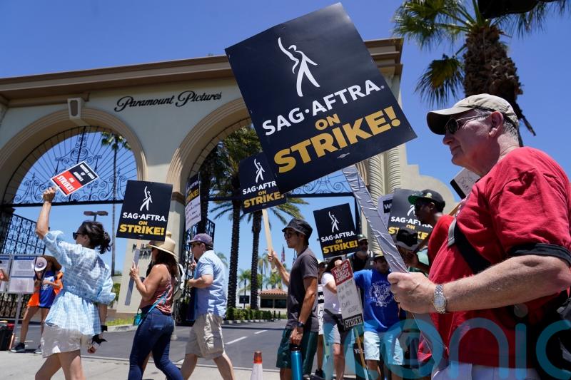 Actors hail ‘extraordinary solidarity’ of union after day one of industry strike
