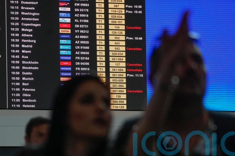 Hundreds of flights across Italy cancelled as strike hits peak tourism season