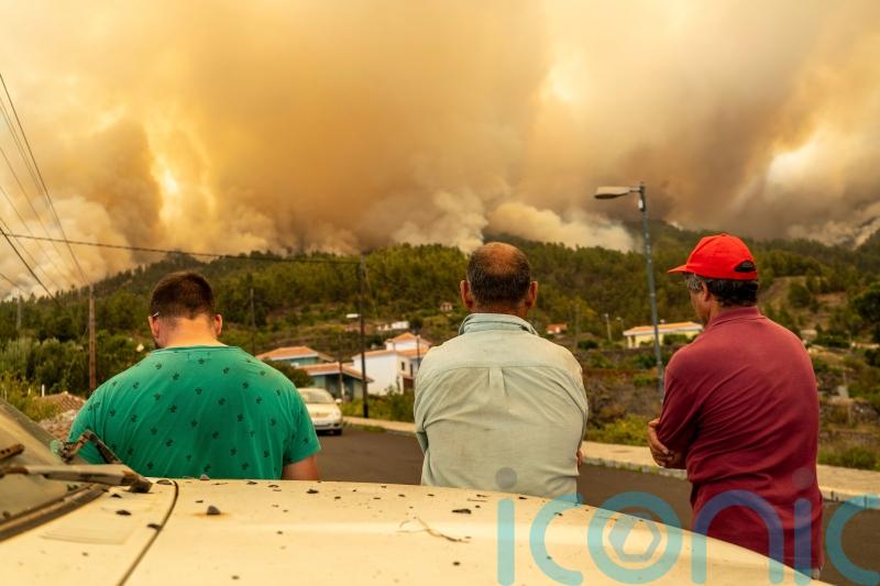 Better weather conditions help slow down La Palma wildfire, authorities say