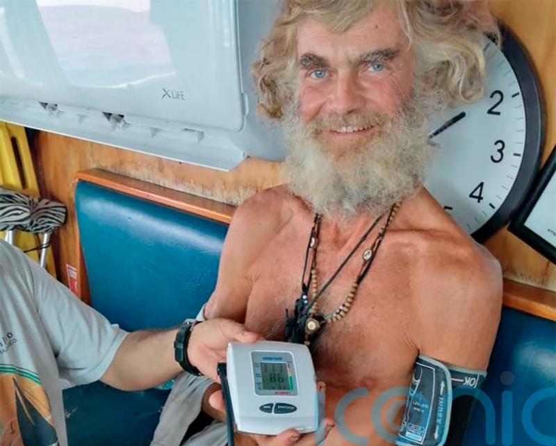Man and dog rescued by tuna boat after drifting for three months in Pacific