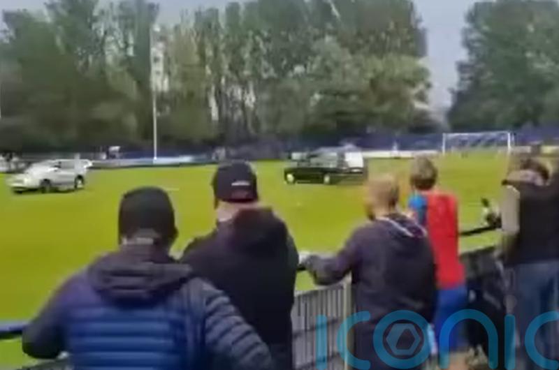 Four men arrested in connection with abandoned football match
