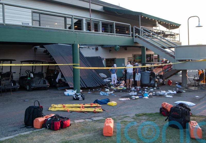 More than 30 people injured as floor collapses at Montana country club