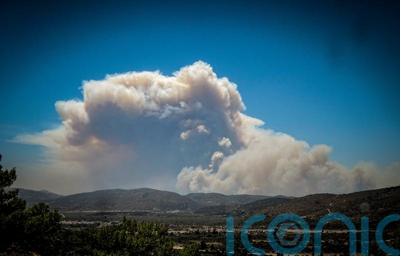 Greek fires ‘big warning’ for tourists to Mediterranean, says climate expert