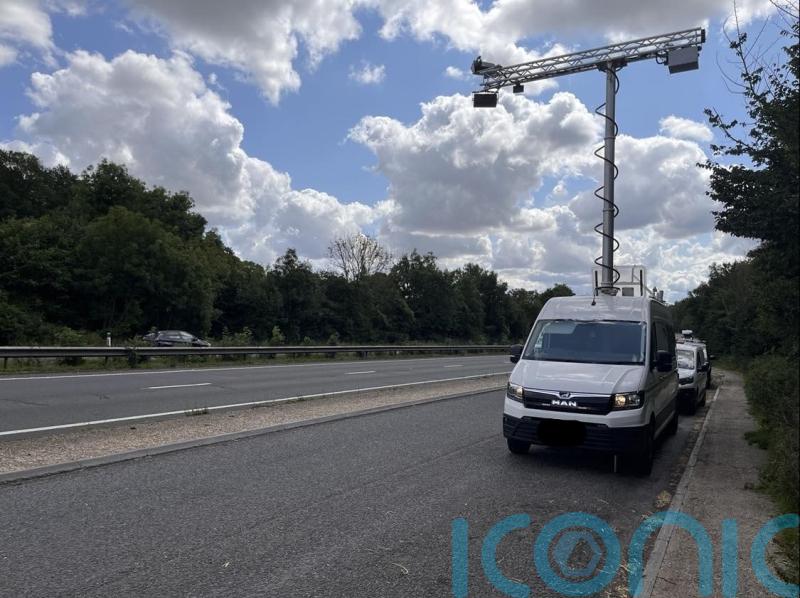 Police use AI camera van to spot drivers using mobile phones