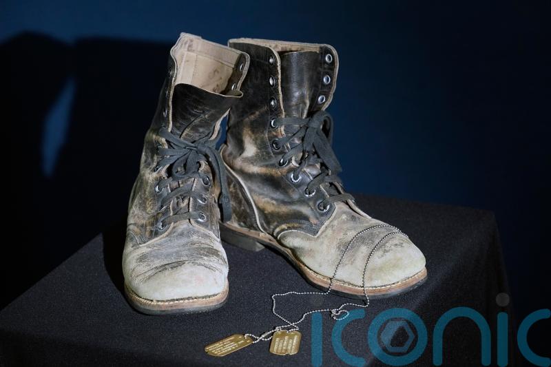M*A*S*H boots and dog tags sold at auction for 125,000 dollars