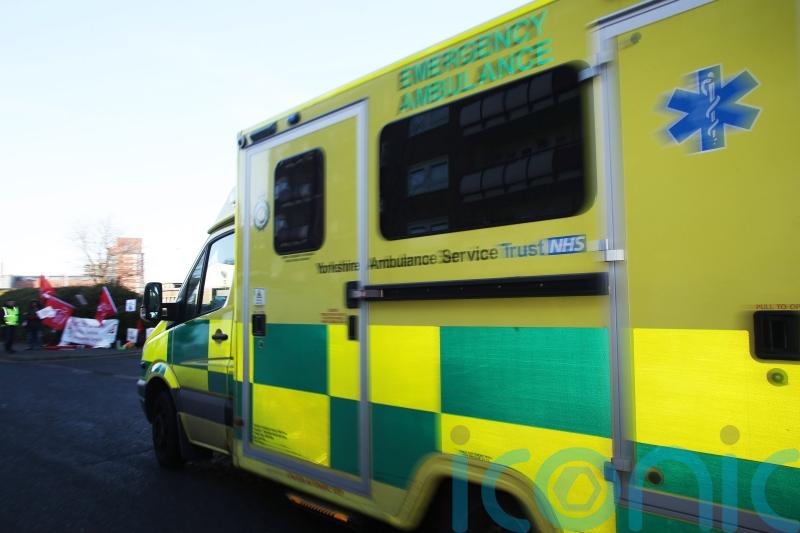 Scooter rider dies after collision with ambulance near Barnsley