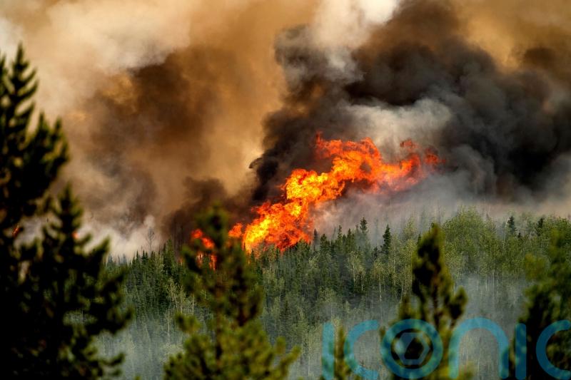 Firefighter killed while tackling wildfire in British Columbia