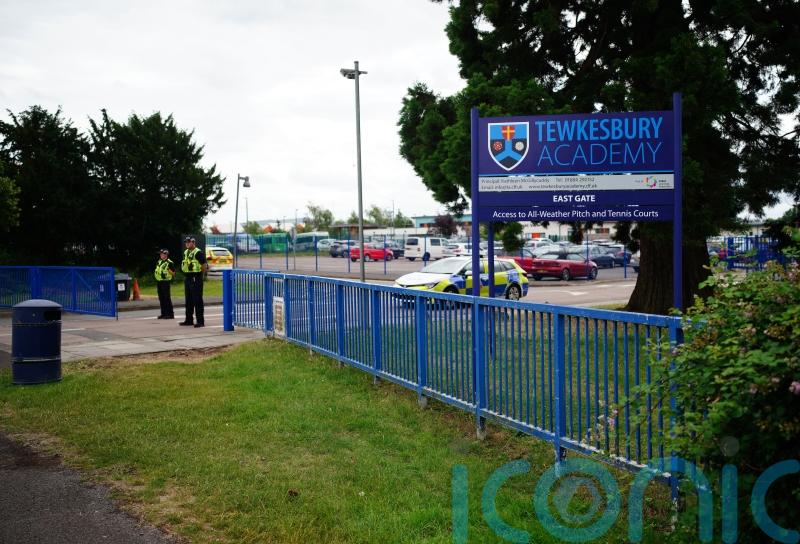 Boy, 15, has charge upgraded after maths teacher ‘stabbed in school corridor’