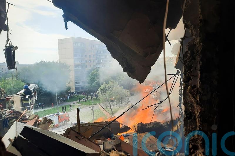 Six people killed as Russian missiles hit Zelensky’s home town