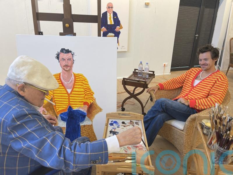 David Hockney’s Harry Styles painting to go on show at National Portrait Gallery