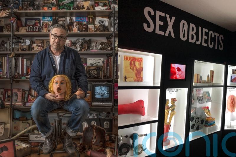 Erotica-obsessed dad has more than 10,000 curios including vintage sex toys and sex dolls in home museum