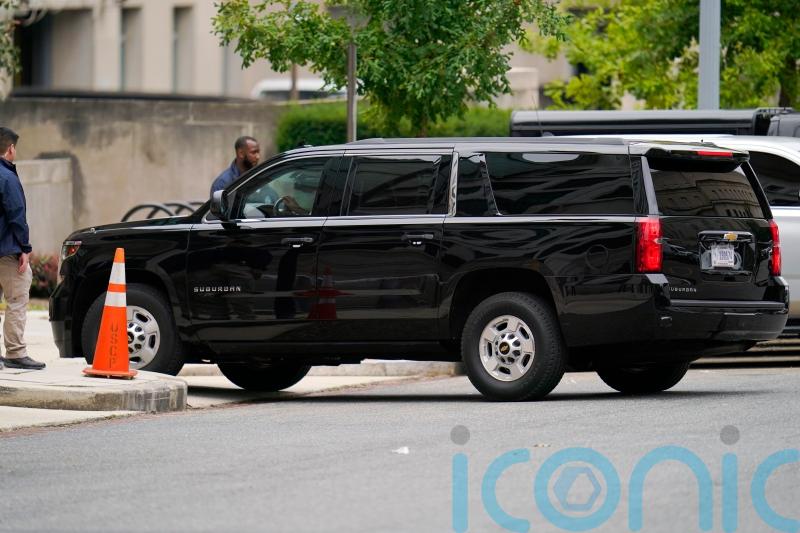 Donald Trump arrives at courthouse to face charges he tried to overturn election