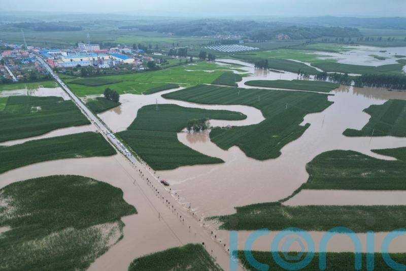 Thousands of people evacuated as north-east China hit by more floods