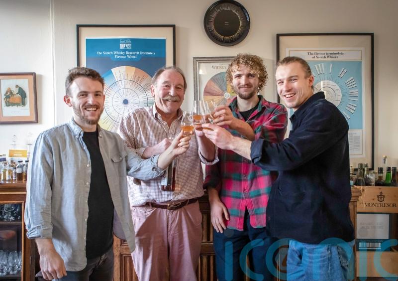 Brothers bid to ‘turn whisky into water’ with cross-country challenge