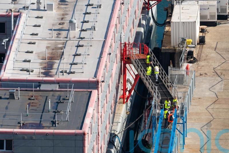 First asylum seekers expected ‘imminently’ on Bibby Stockholm barge