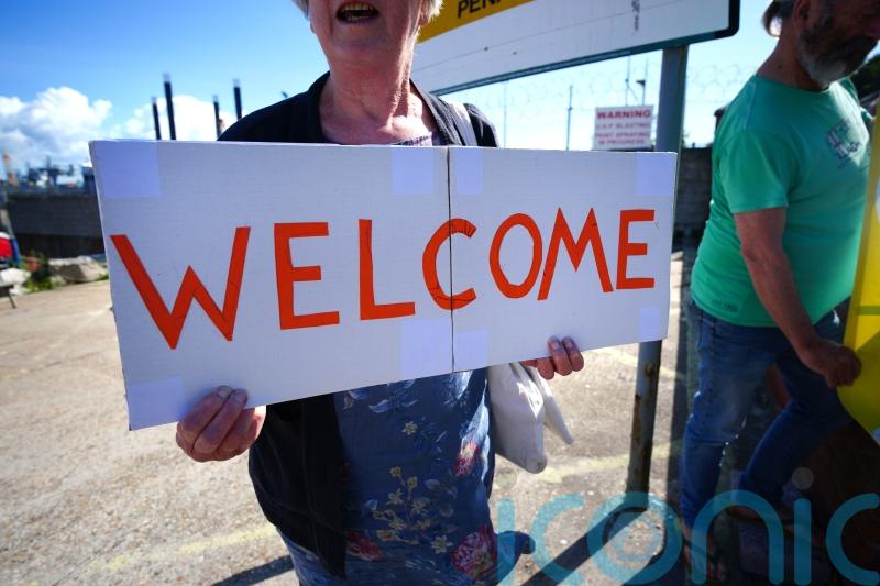 First asylum seekers arrive on Bibby Stockholm barge
