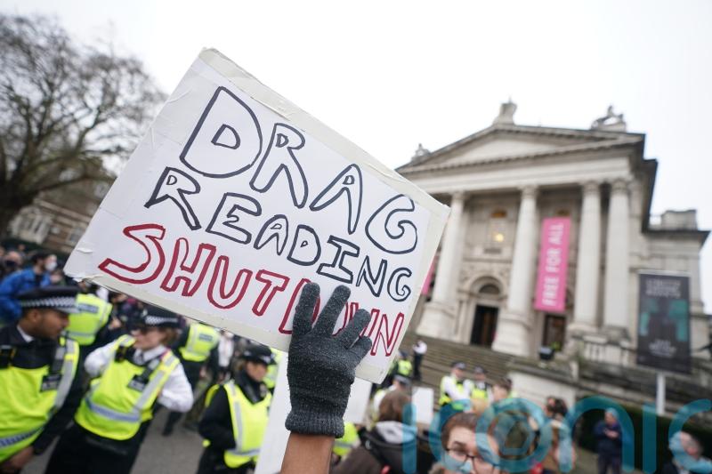 Man found guilty of public order offence after drag queen story time protest