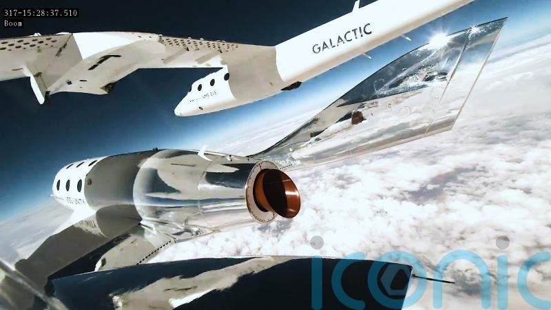 Virgin Galactic takes three passengers to edge of space on first tourism flight